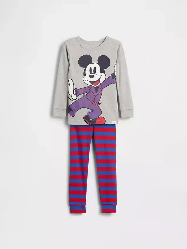 GAP × Disney Baby & Kleinkind – Pyjama-Set aus gebürsteter Bio-Baumwolle