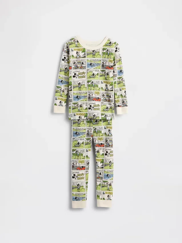 GAP × Disney Baby & Kleinkind – Pyjama-Set aus gebürsteter Bio-Baumwolle