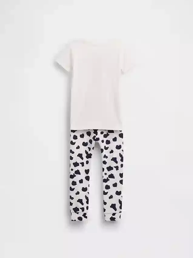 GAP × Disney Baby & Kleinkind – Pyjama-Set aus gebürsteter Bio-Baumwolle