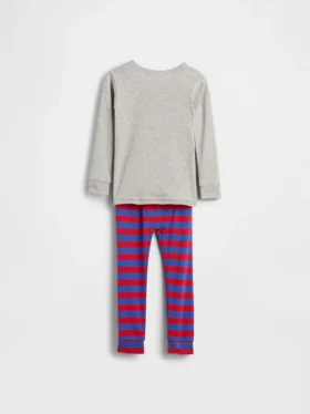 GAP × Disney Baby & Kleinkind – Pyjama-Set aus gebürsteter Bio-Baumwolle