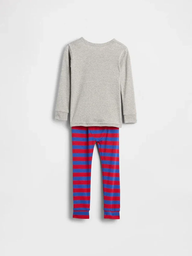 GAP × Disney Baby & Kleinkind – Pyjama-Set aus gebürsteter Bio-Baumwolle