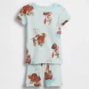 Gap × Disney Baby & Kleinkind Pyjama-Set aus gebürsteter Bio-Baumwolle (Shorts)