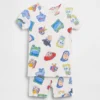 Gap × Disney Baby & Kleinkind Pyjama-Set aus gebürsteter Bio-Baumwolle (Shorts)