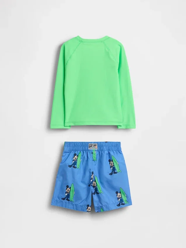 Gap × Disney Baby & Kleinkind-Rashguard-Badeset