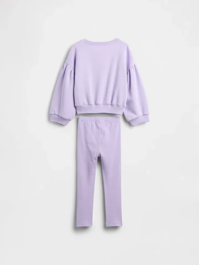 GAP × Disney Baby & Kleinkind-Set mit Sweatshirt im Bubble-Schnitt