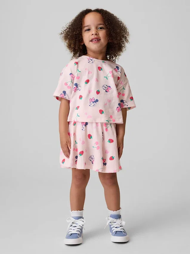 GAP × Disney Baby & Kleinkind-Skort-Set