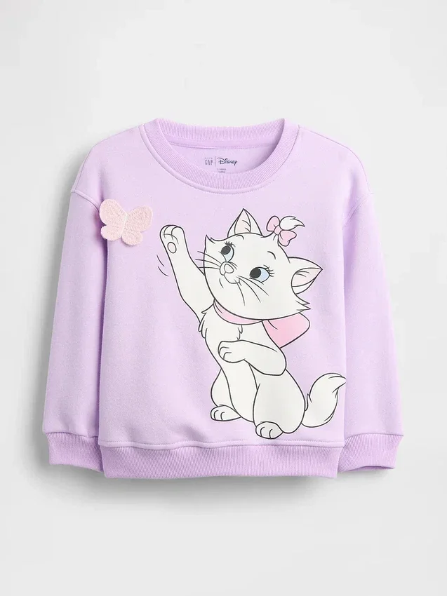 GAP × Disney Baby & Kleinkind-Sweatshirt „Vintagesoft“ mit Grafik
