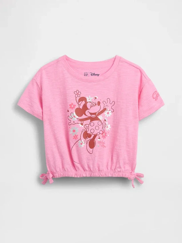 Gap × Disney Baby & Kleinkind T-Shirt aus Bio-Baumwolle mit Schleifen-Motiv