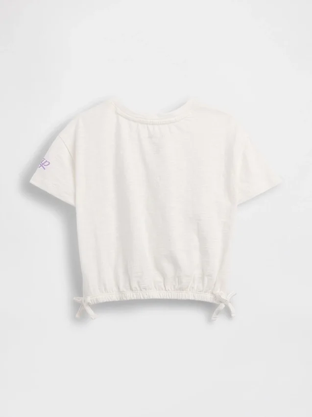Gap × Disney Baby & Kleinkind T-Shirt aus Bio-Baumwolle mit Schleifen-Motiv