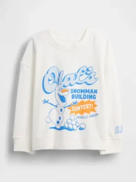 Gap × Disney Baby & Kleinkind-T-Shirt mit Aufdruck