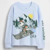 Gap × Disney Baby & Kleinkind-T-Shirt mit Aufdruck