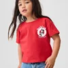 Gap × Disney Baby & Kleinkind-T-Shirt mit Aufdruck