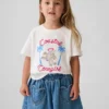 Gap × Disney Baby & Kleinkind-T-Shirt mit Aufdruck