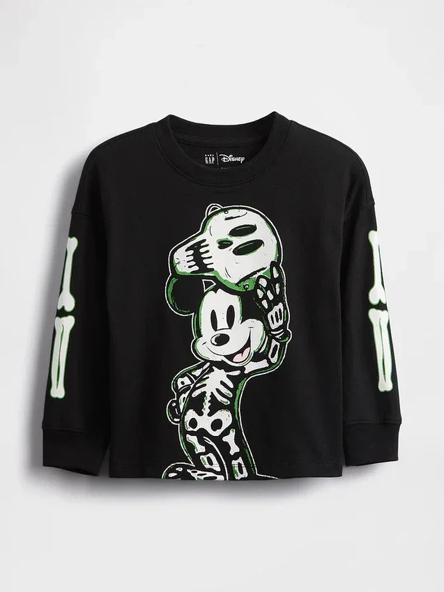 Gap × Disney Baby & Kleinkind-T-Shirt mit Aufdruck