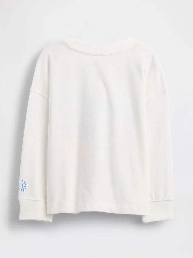 Gap × Disney Baby & Kleinkind-T-Shirt mit Aufdruck