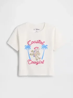 Gap × Disney Baby & Kleinkind-T-Shirt mit Aufdruck