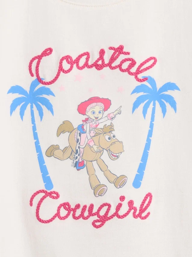 Gap × Disney Baby & Kleinkind-T-Shirt mit Aufdruck