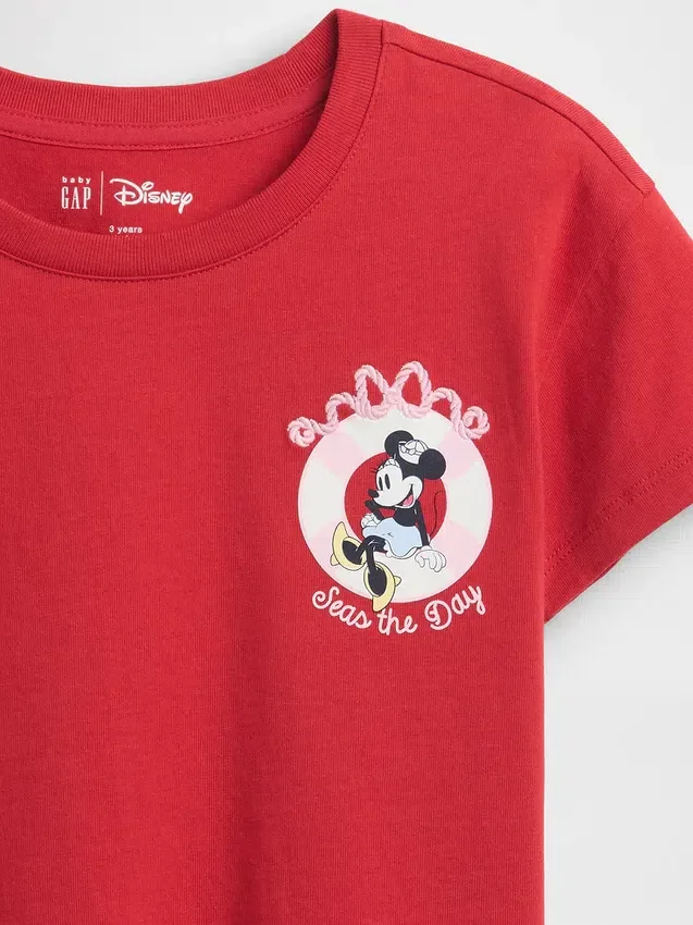 Gap × Disney Baby & Kleinkind-T-Shirt mit Aufdruck