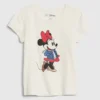 Gap × Disney Baby- & Kleinkind-T-Shirt mit Minnie-Mouse-Motiv