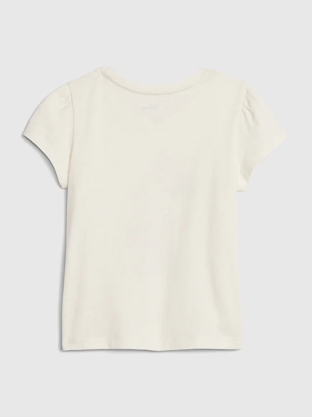 Gap × Disney Baby- & Kleinkind-T-Shirt mit Minnie-Mouse-Motiv