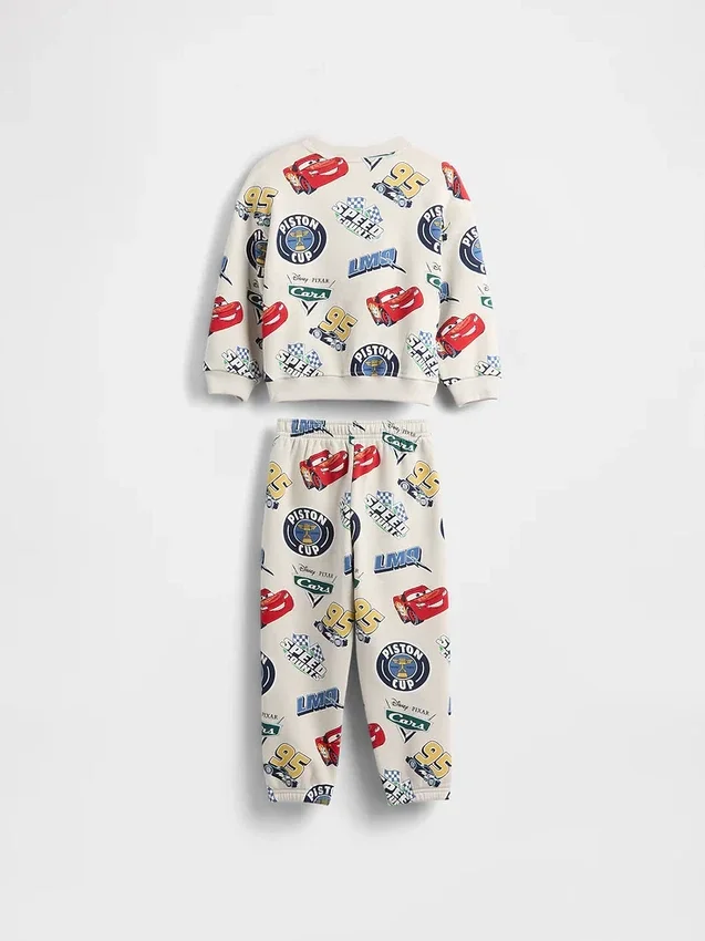 GAP × Disney Baby & Kleinkind Vintagesoft Cars Sweatshirt-Set