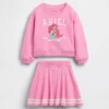 Gap × Disney Baby & Kleinkind Vintagesoft-Frottee-Skort-Set