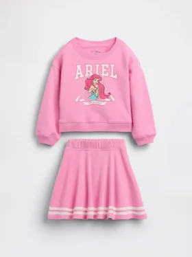 Gap × Disney Baby & Kleinkind Vintagesoft-Frottee-Skort-Set
