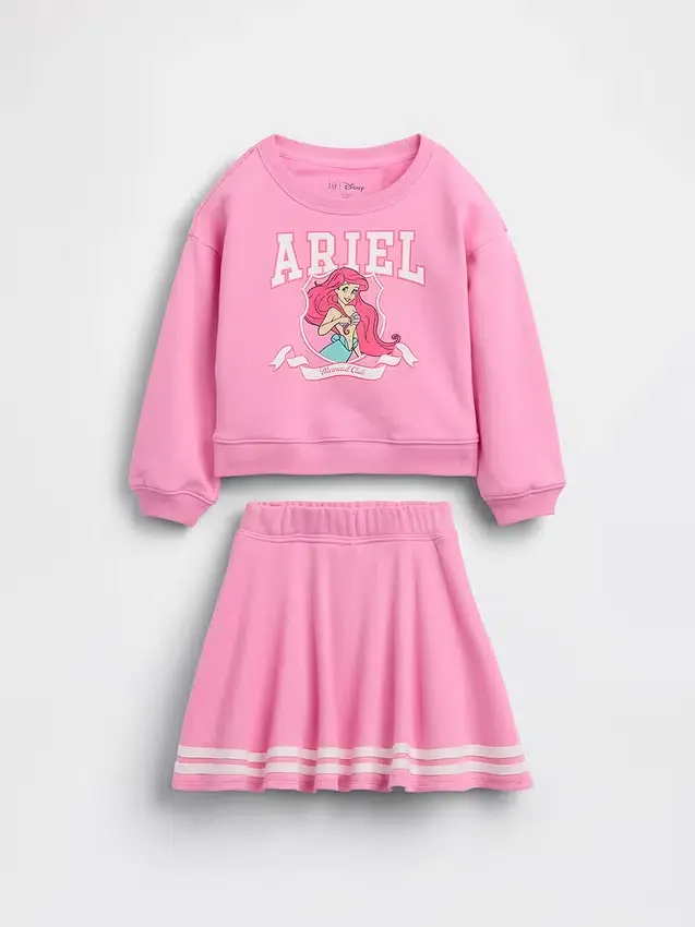 Gap × Disney Baby & Kleinkind Vintagesoft-Frottee-Skort-Set