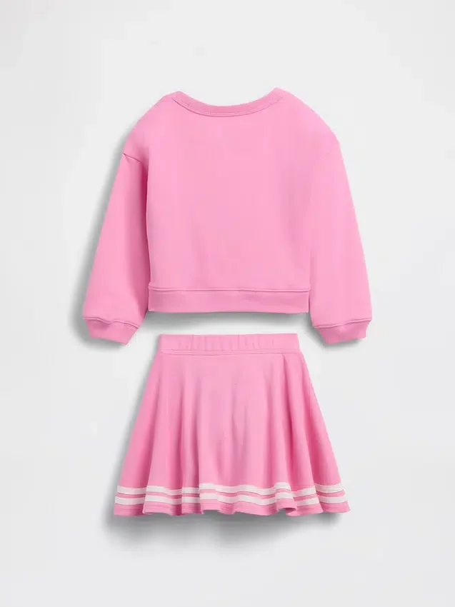 Gap × Disney Baby & Kleinkind Vintagesoft-Frottee-Skort-Set