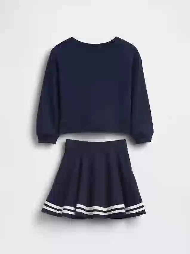 Gap × Disney Baby & Kleinkind Vintagesoft-Frottee-Skort-Set