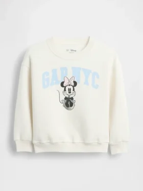 GAP × Disney Baby & Kleinkind „Vintagesoft NYC“-Logo-Sweatshirt