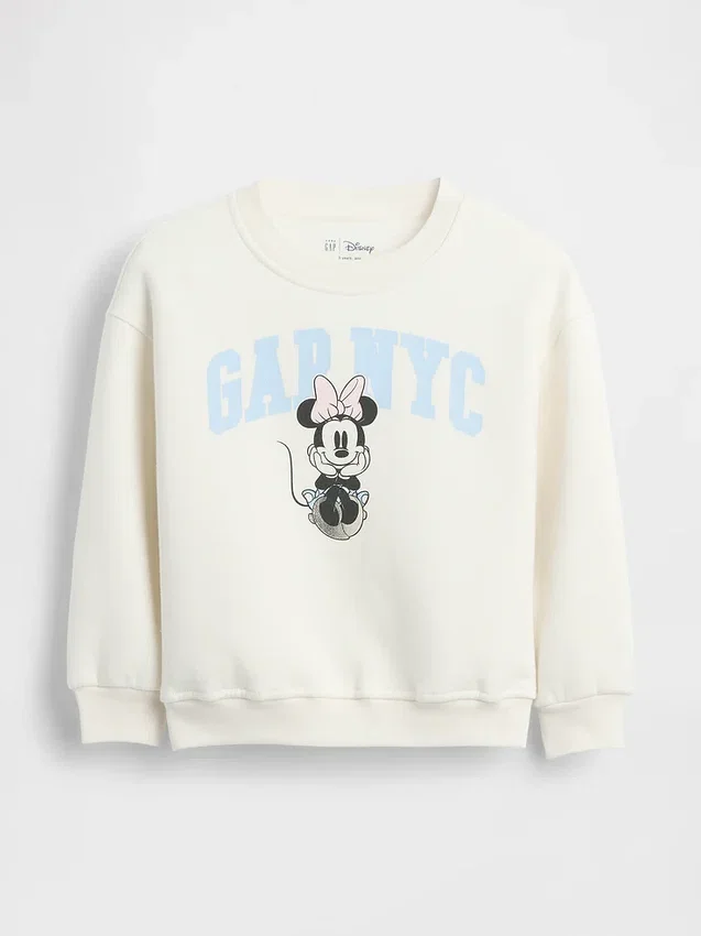 GAP × Disney Baby & Kleinkind „Vintagesoft NYC“-Logo-Sweatshirt