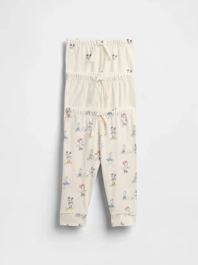 Gap × Disney Baby Pull-On-Hose aus Bio-Baumwolle (3er-Pack)