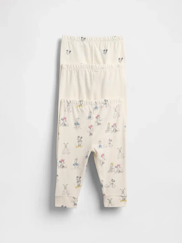 Gap × Disney Baby Pull-On-Hose aus Bio-Baumwolle (3er-Pack)