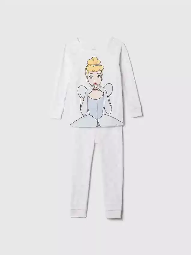 GAP × Disney Baby Pyjama-Set „Princess“ aus gebürsteter Bio-Baumwolle