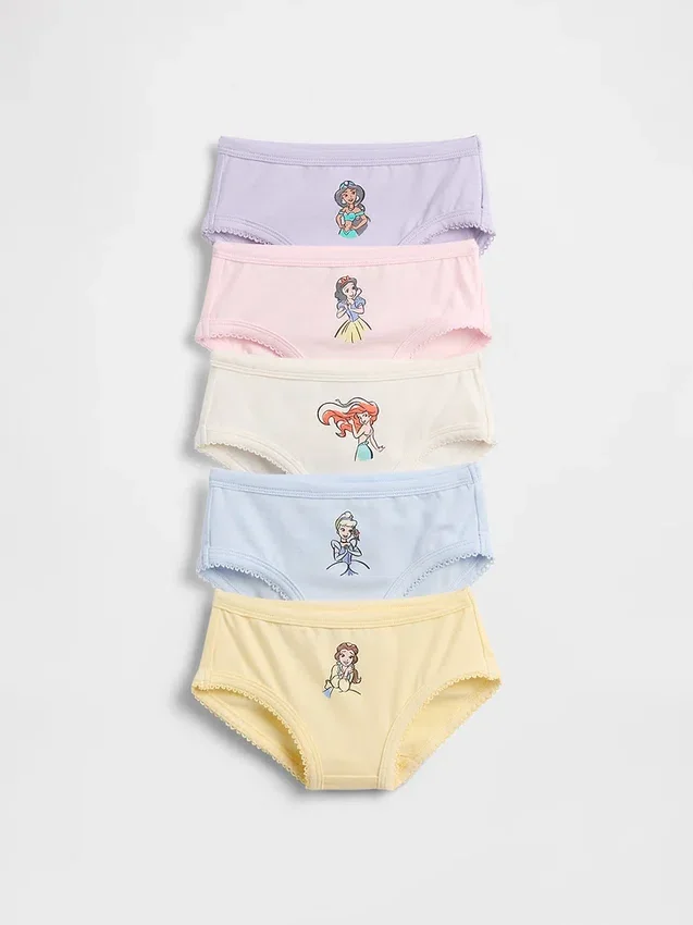 GAP × Disney Bio-Stretch-Baumwoll-Slips für Kleinkinder (5er-Pack)