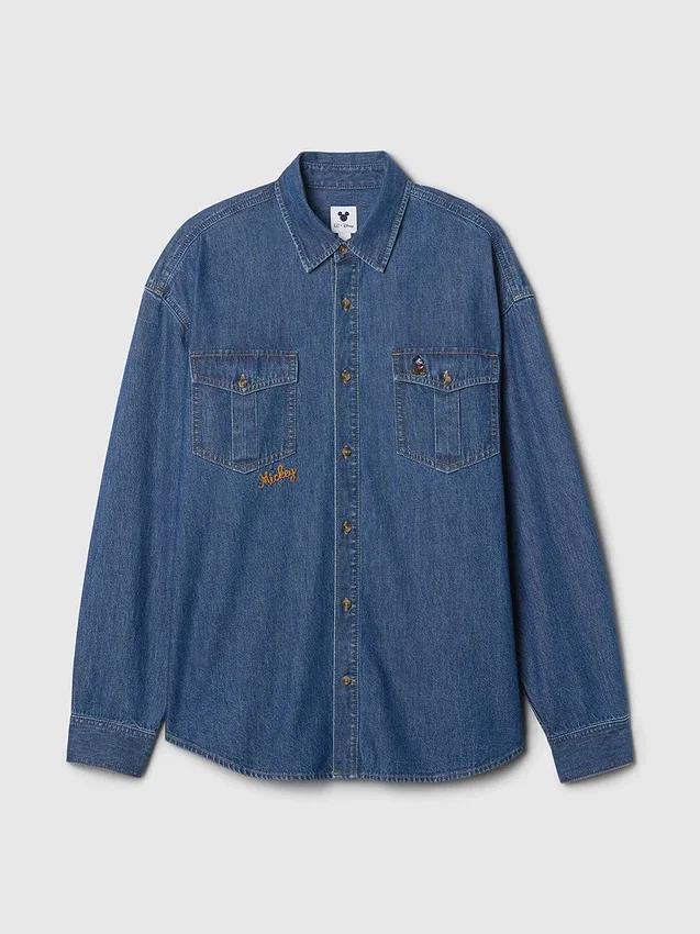 Gap × Disney Denim-Westernhemd