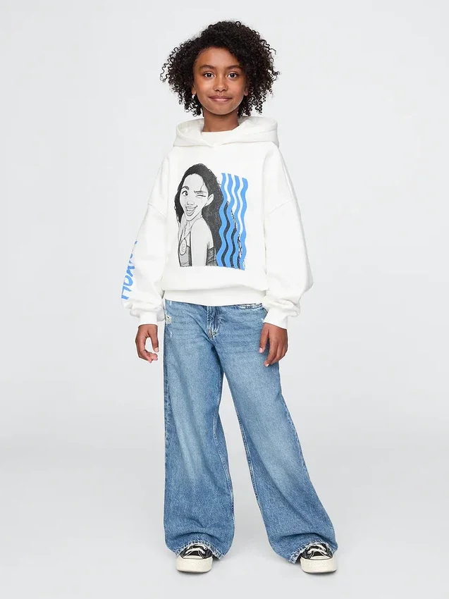 GAP × Disney Kinder-Oversize-Hoodie „Vintagesoft“