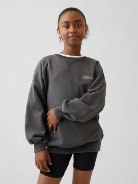 GAP × Disney Kinder-Sweatshirt „Vintagesoft“ in Oversize-Passform