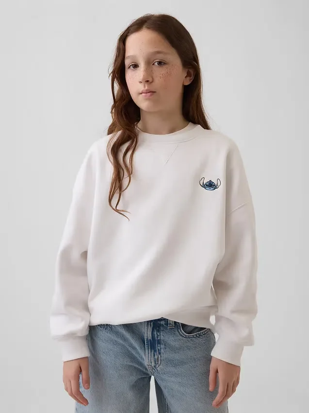 GAP × Disney Kinder-Sweatshirt „Vintagesoft“ in Oversize-Passform