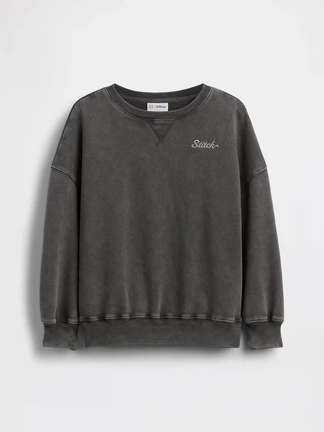 GAP × Disney Kinder-Sweatshirt „Vintagesoft“ in Oversize-Passform
