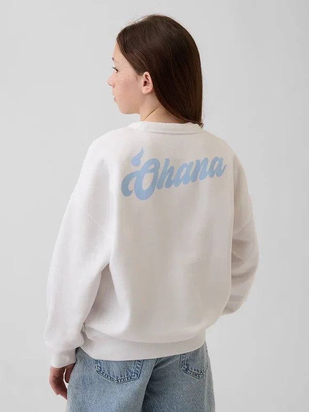 GAP × Disney Kinder-Sweatshirt „Vintagesoft“ in Oversize-Passform