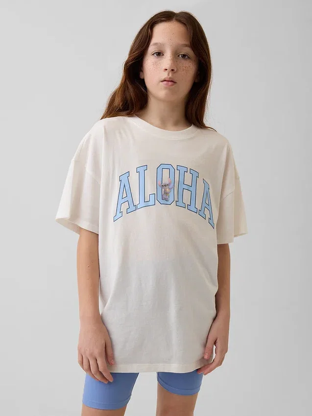 GAP × Disney Kinder-T-Shirt in Oversize-Passform