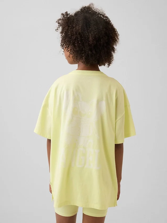 GAP × Disney Kinder-T-Shirt in Oversize-Passform