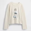 Gap × Disney Kinder-T-Shirt mit Grafikprint in Oversize-Passform