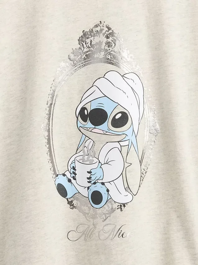 Gap × Disney Kinder-T-Shirt mit Grafikprint in Oversize-Passform
