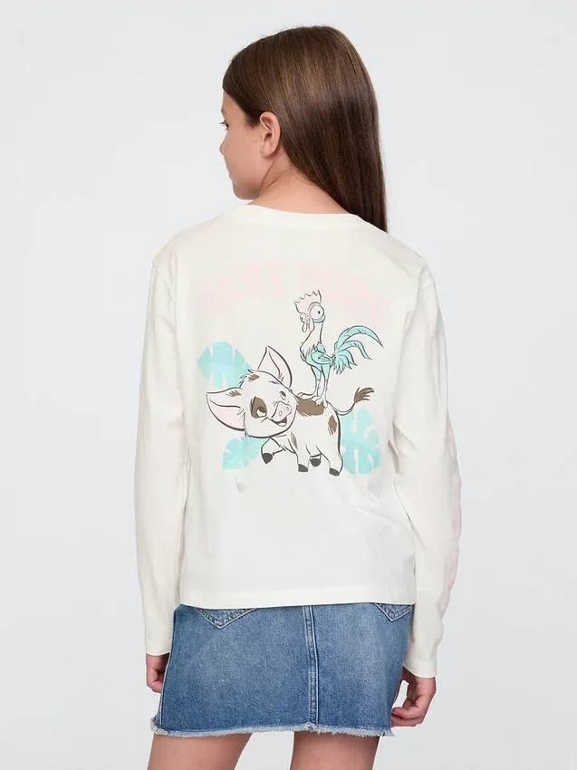 Gap × Disney Kinder-T-Shirt mit „Moana“-Motiv