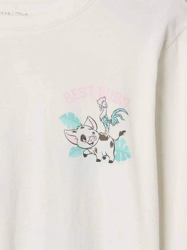 Gap × Disney Kinder-T-Shirt mit „Moana“-Motiv