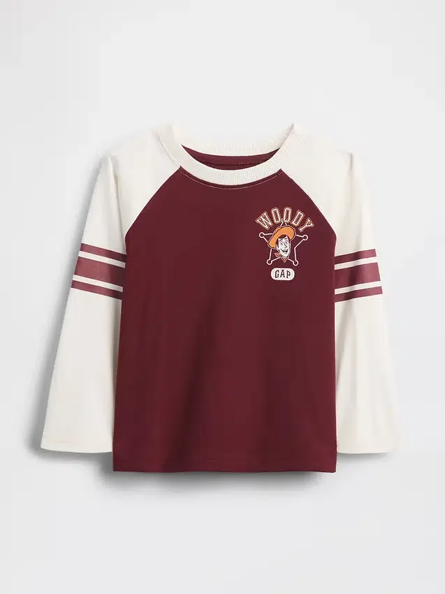 Gap × Disney Raglan-Jersey-T-Shirt für Baby & Kleinkind