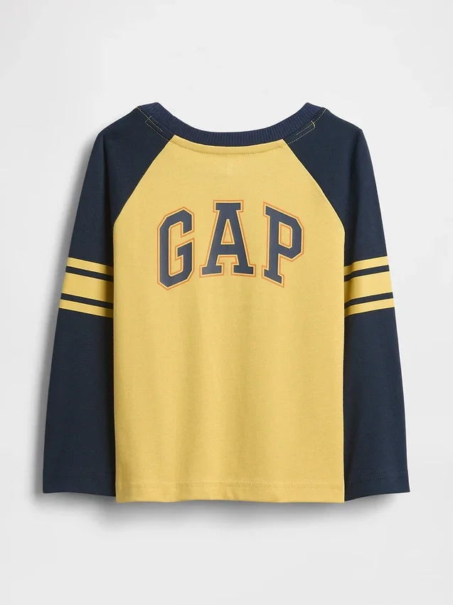 Gap × Disney Raglan-Jersey-T-Shirt für Baby & Kleinkind